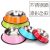 Colourful Stainless Steel Food Bowl Pet Feeding Bowl 1ps 22cm