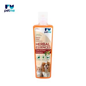 Veterinary Formula Pet me Herbal Essences ticks & Fleas Shampoo 270ml