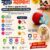 Smart Interactive Cat & Dog Toy Ball  1pc